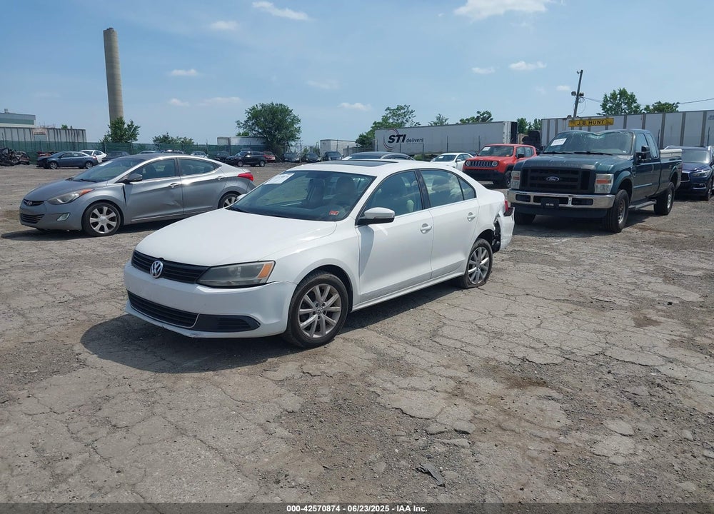 2013 VOLKSWAGEN JETTA SE VIN: 3VWDX7AJ0DM388893