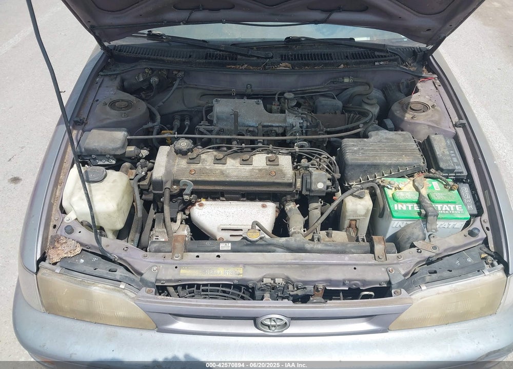 1997 TOYOTA COROLLA DX VIN: 1NXBB02E2VZ660838