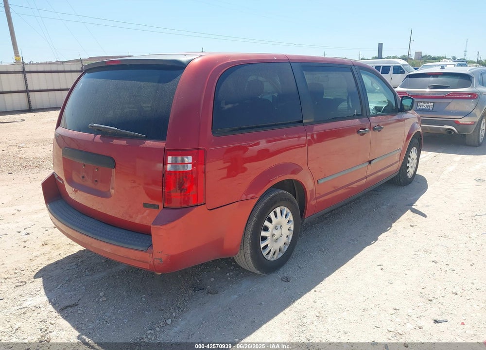 2008 DODGE GRAND CARAVAN SE VIN: 2D8HN44H98R704647