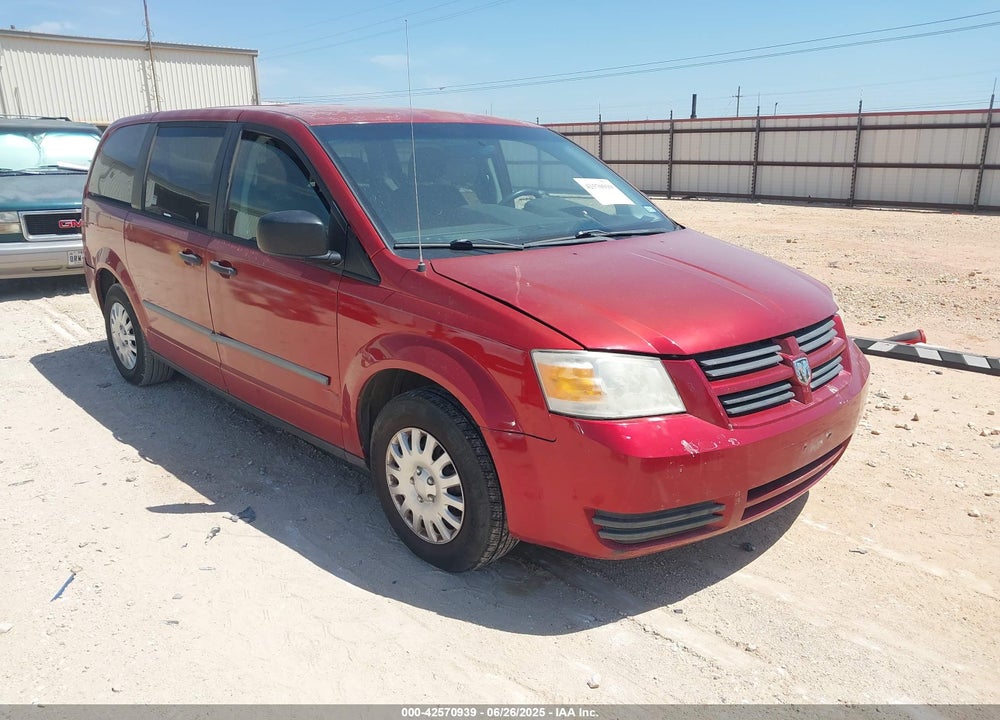 2008 DODGE GRAND CARAVAN SE VIN: 2D8HN44H98R704647