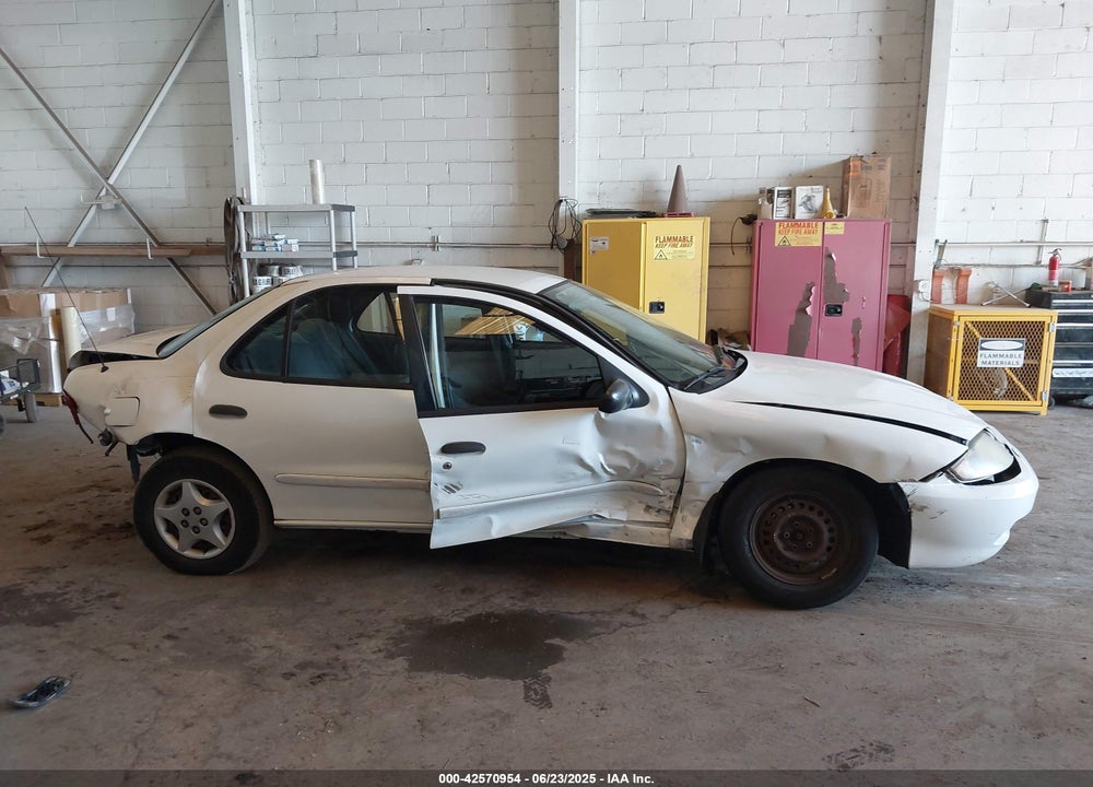2003 CHEVROLET CAVALIER VIN: 1G1JC52F537249084