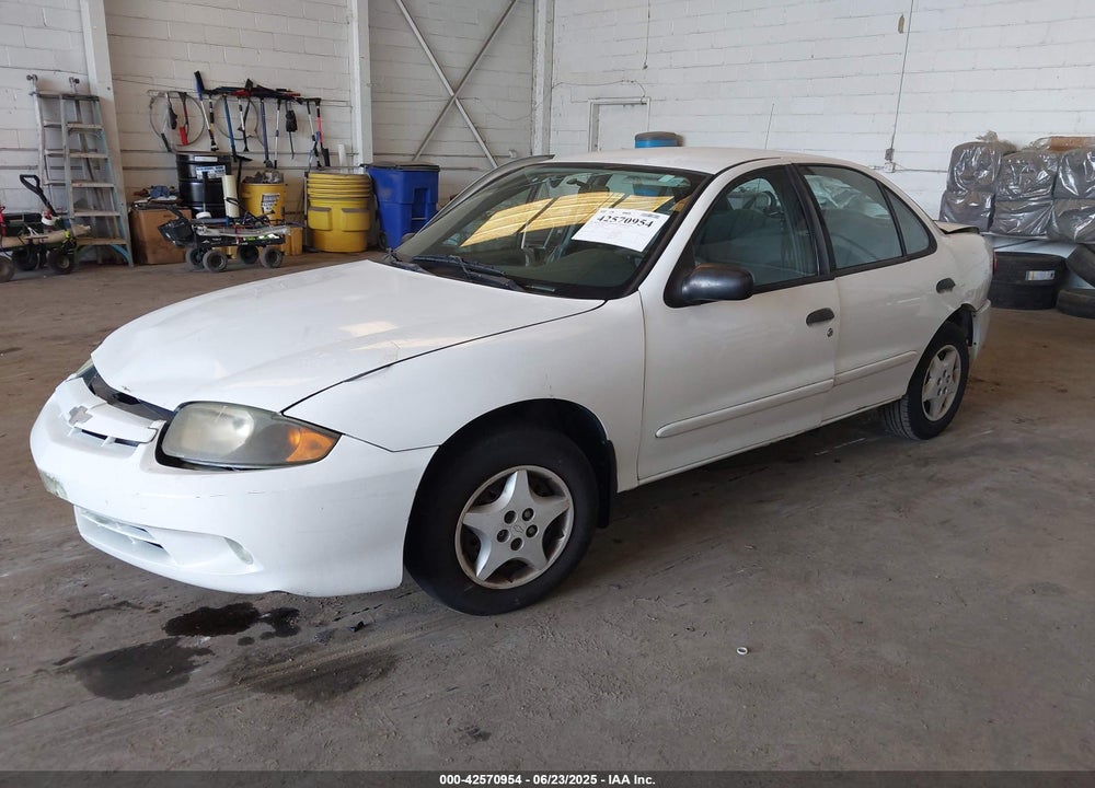 2003 CHEVROLET CAVALIER VIN: 1G1JC52F537249084