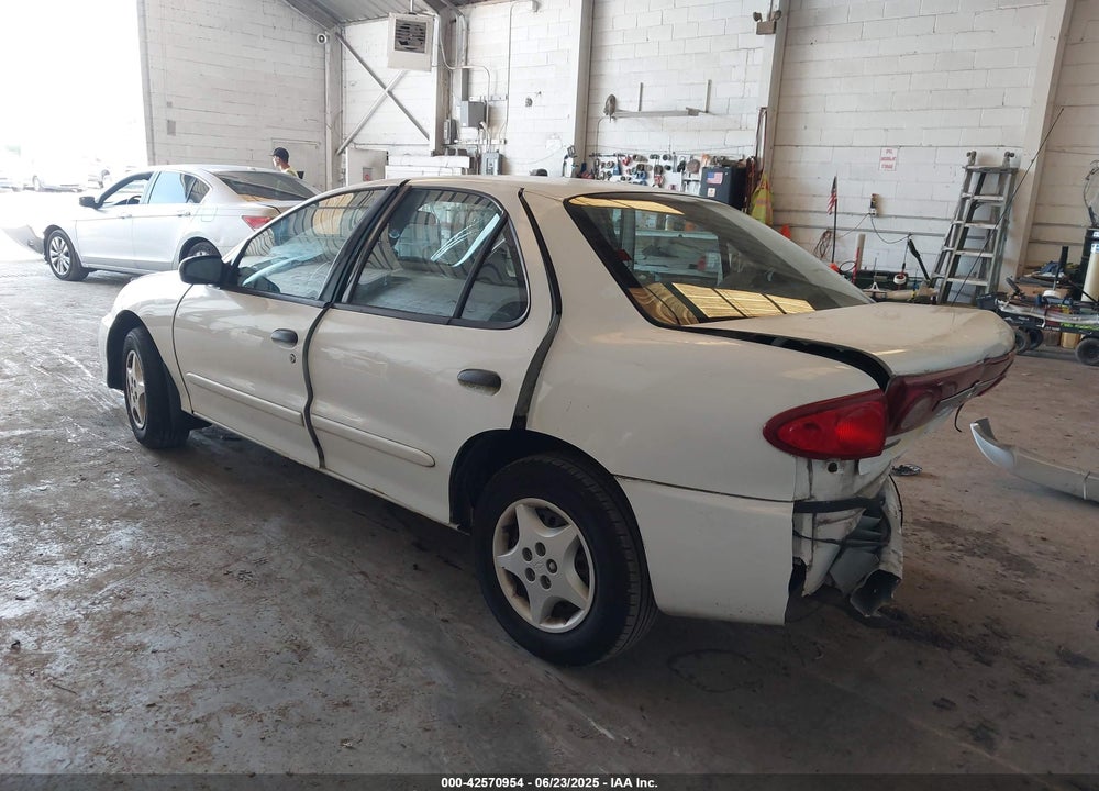 2003 CHEVROLET CAVALIER VIN: 1G1JC52F537249084
