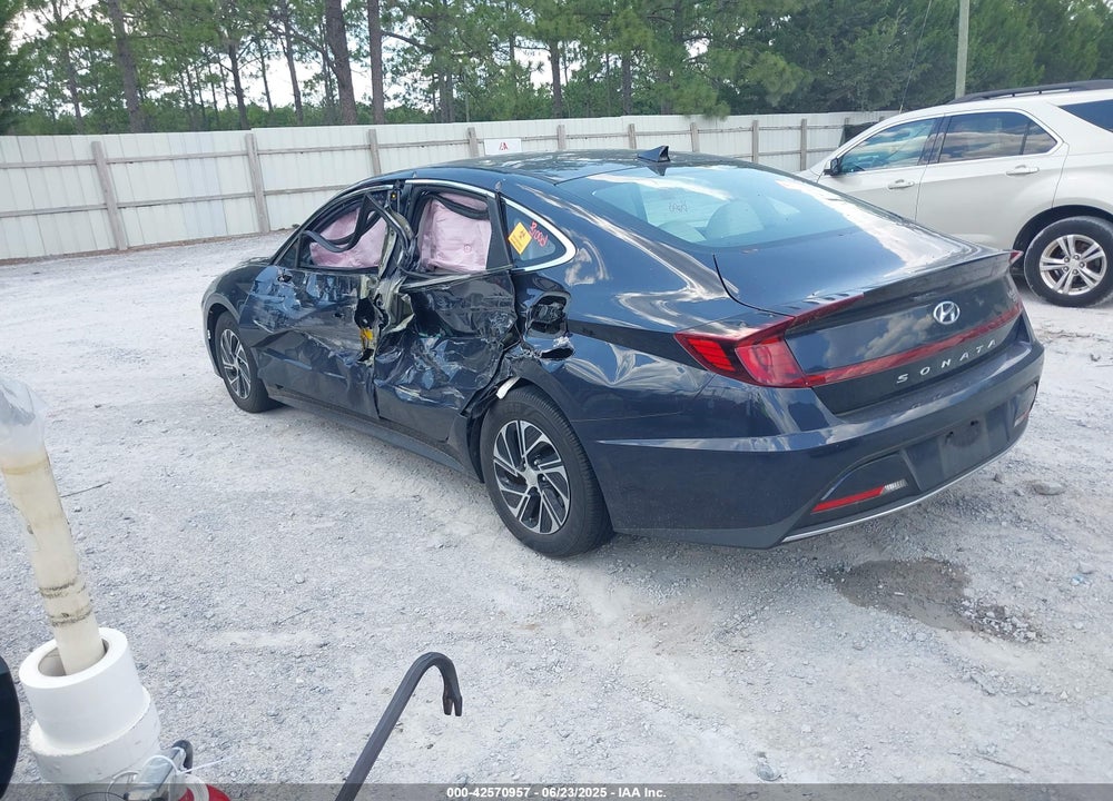 2022 HYUNDAI SONATA HYBRID VIN: KMHL24JJ9NA048308