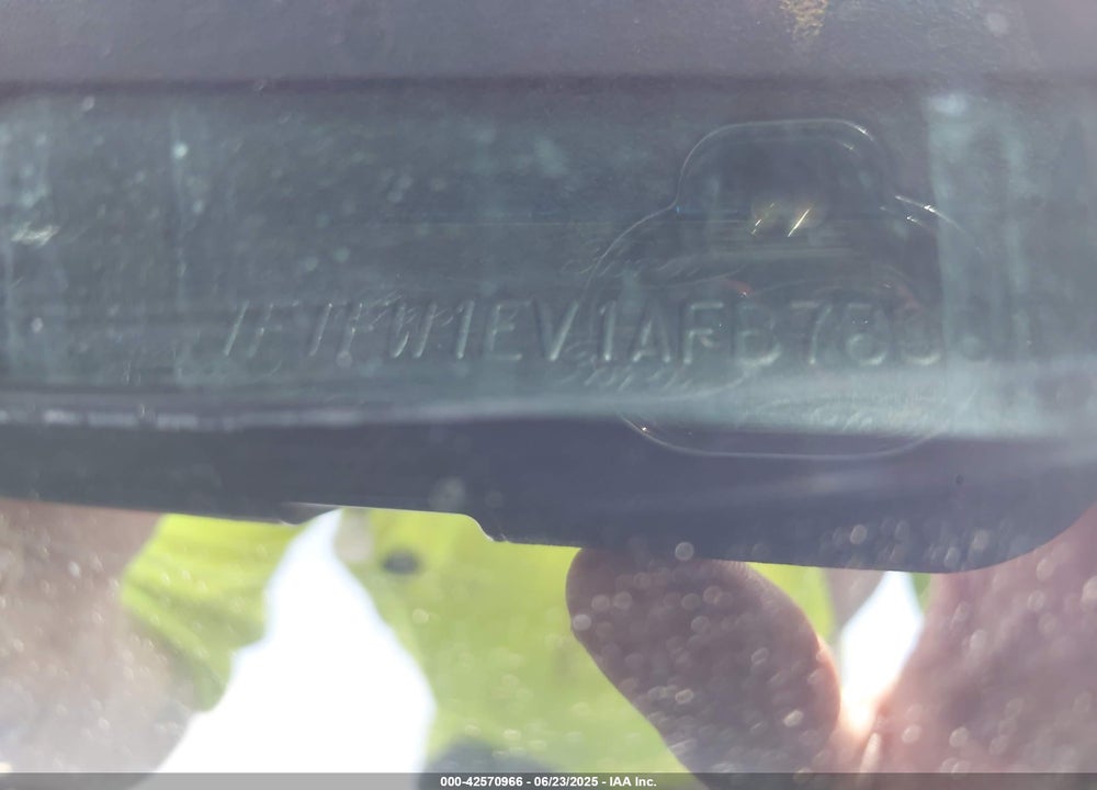 2010 FORD F-150 VIN: 1FTFW1EV1AFB78081
