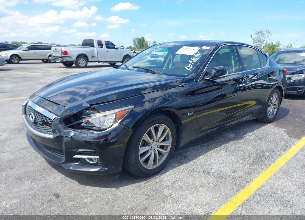 2016 INFINITI Q50 2.0T PREMIUM VIN: JN1CV7AP3GM203733