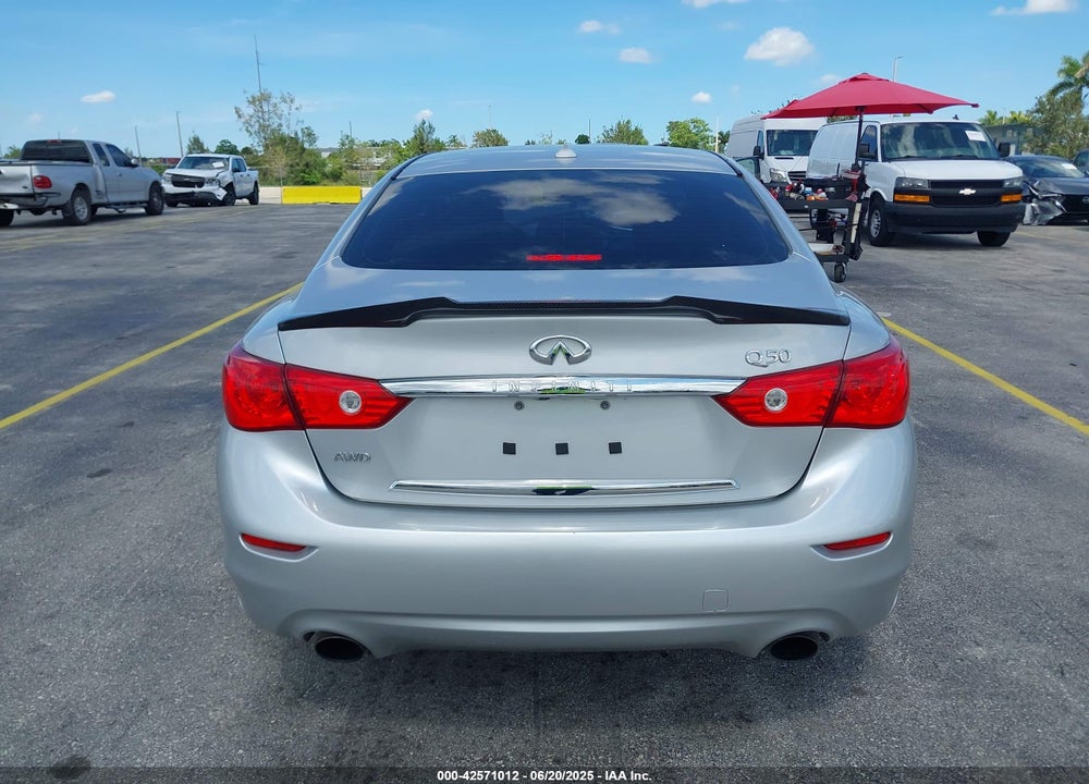 2016 INFINITI Q50 VIN: JN1EV7ARXGM342476