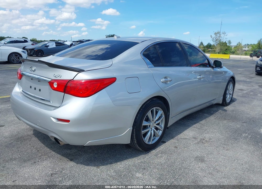 2016 INFINITI Q50 VIN: JN1EV7ARXGM342476