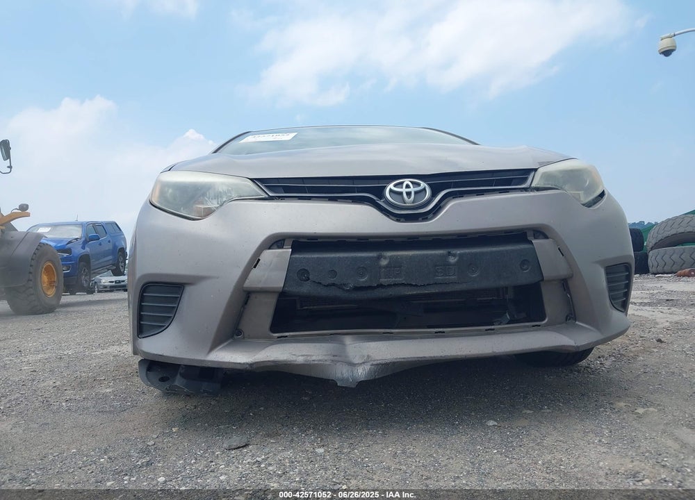 2015 TOYOTA COROLLA LE VIN: 2T1BURHE3FC251448