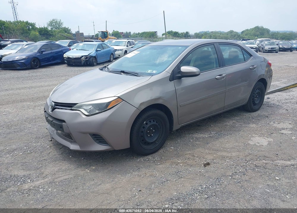 2015 TOYOTA COROLLA LE VIN: 2T1BURHE3FC251448
