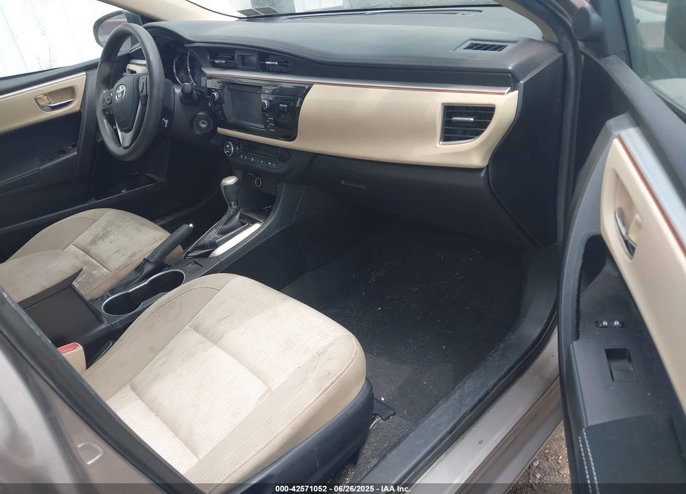 2015 TOYOTA COROLLA LE VIN: 2T1BURHE3FC251448