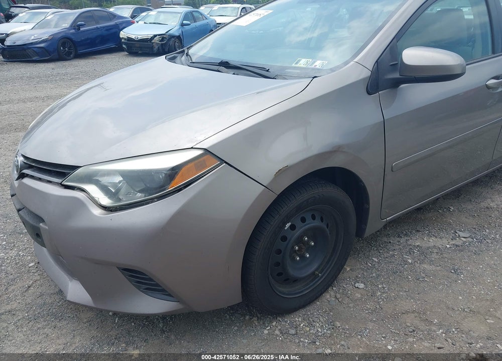 2015 TOYOTA COROLLA LE VIN: 2T1BURHE3FC251448