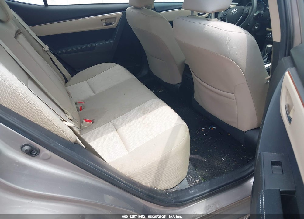 2015 TOYOTA COROLLA LE VIN: 2T1BURHE3FC251448