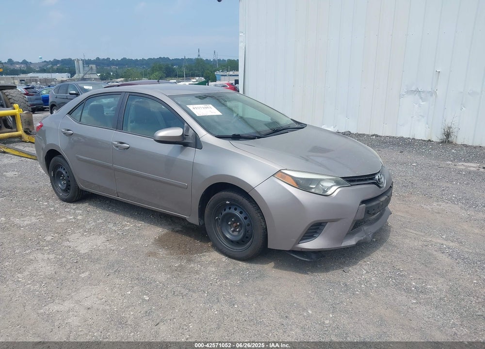2015 TOYOTA COROLLA LE VIN: 2T1BURHE3FC251448