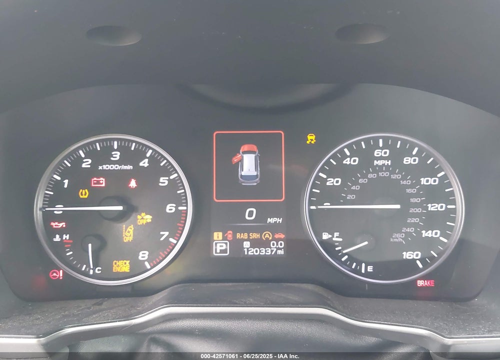 2021 SUBARU OUTBACK VIN: 4S4BTGLD0M3129735