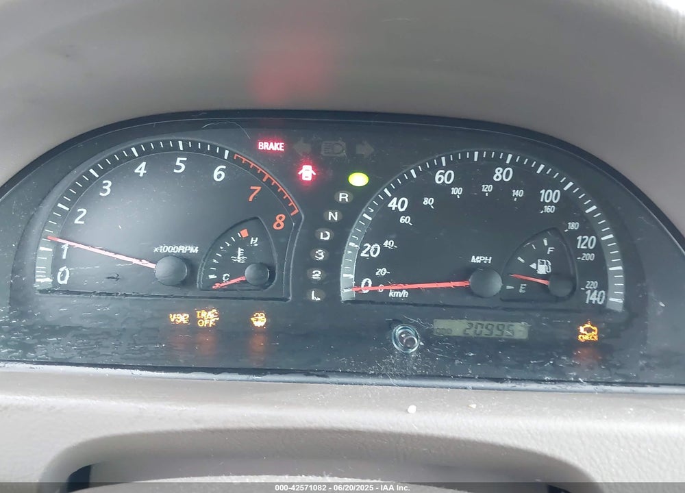 2003 TOYOTA CAMRY XLE V6 VIN: 4T1BF30K73U555742