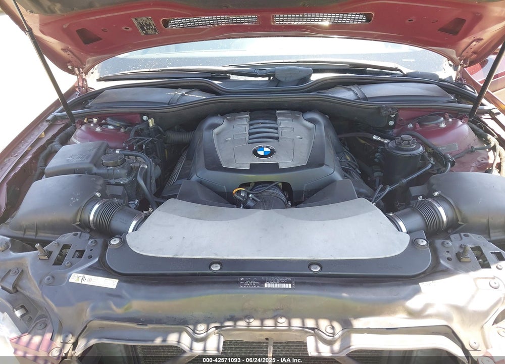 2007 BMW 750 VIN: WBAHN83527DT77312