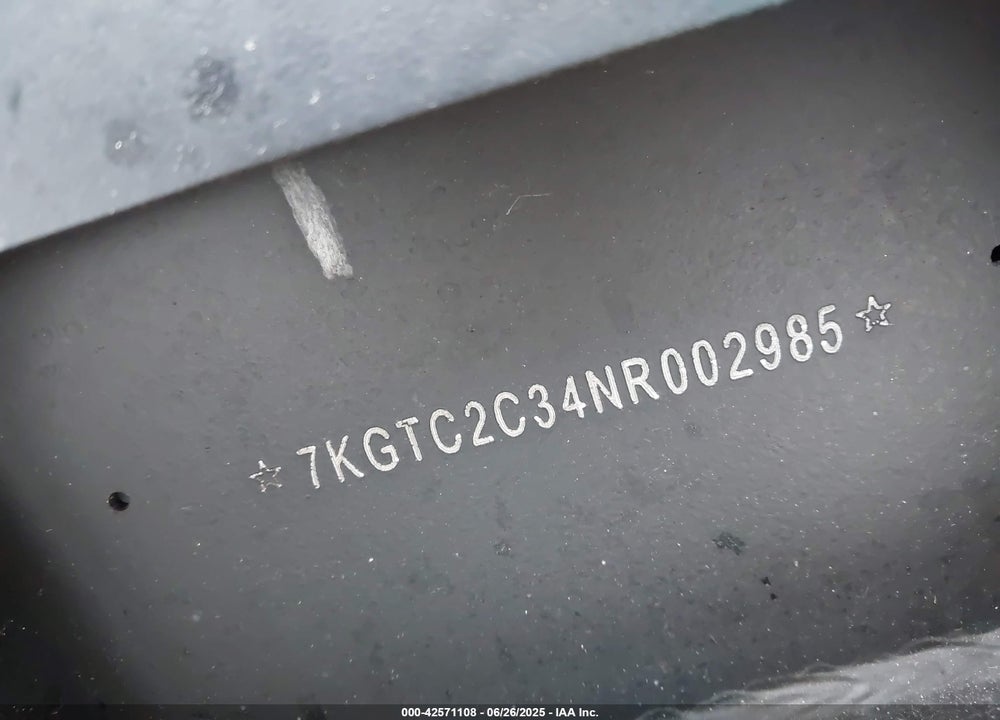 2022 VANDERHALL CARMEL VIN: 7KGTC2C34NR002985