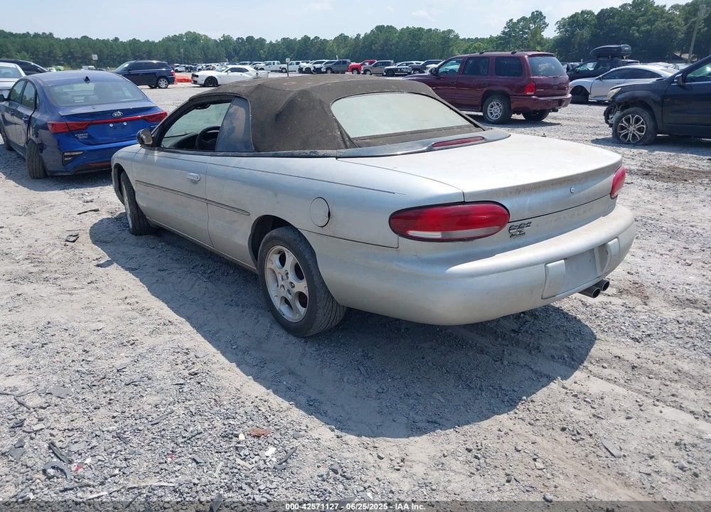 2000 CHRYSLER SEBRING VIN: 3C3EL55H3YT262817