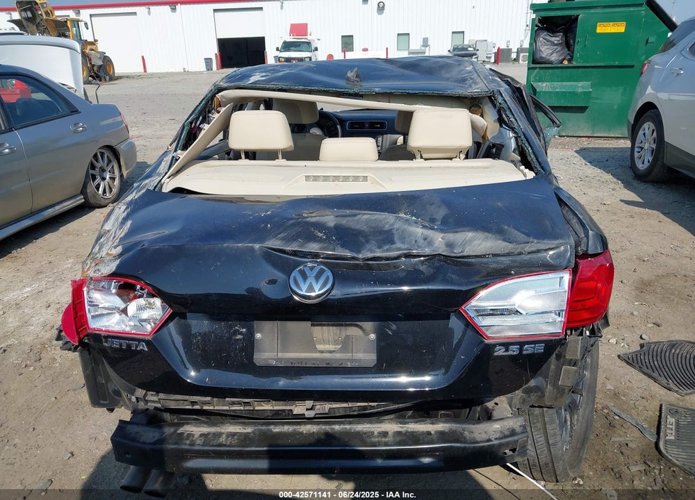 2012 VOLKSWAGEN JETTA VIN: 3VWDP7AJ1CM349485