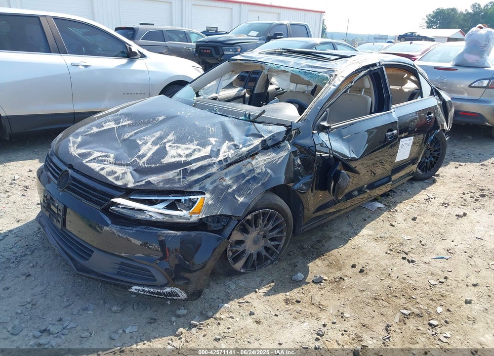 2012 VOLKSWAGEN JETTA VIN: 3VWDP7AJ1CM349485