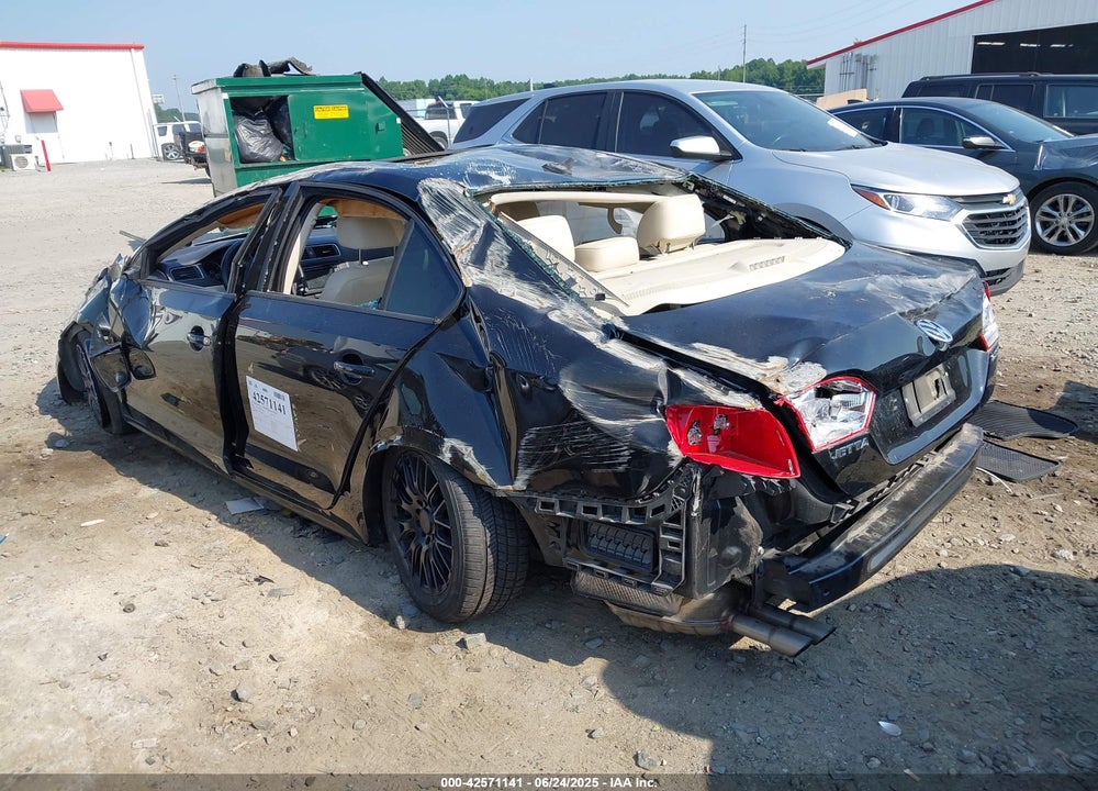 2012 VOLKSWAGEN JETTA VIN: 3VWDP7AJ1CM349485