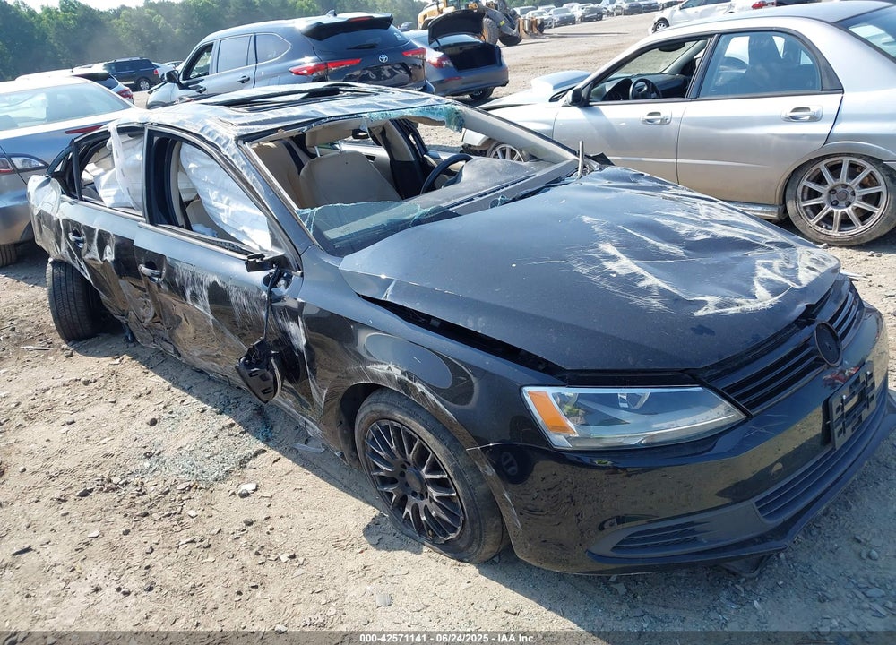 2012 VOLKSWAGEN JETTA VIN: 3VWDP7AJ1CM349485