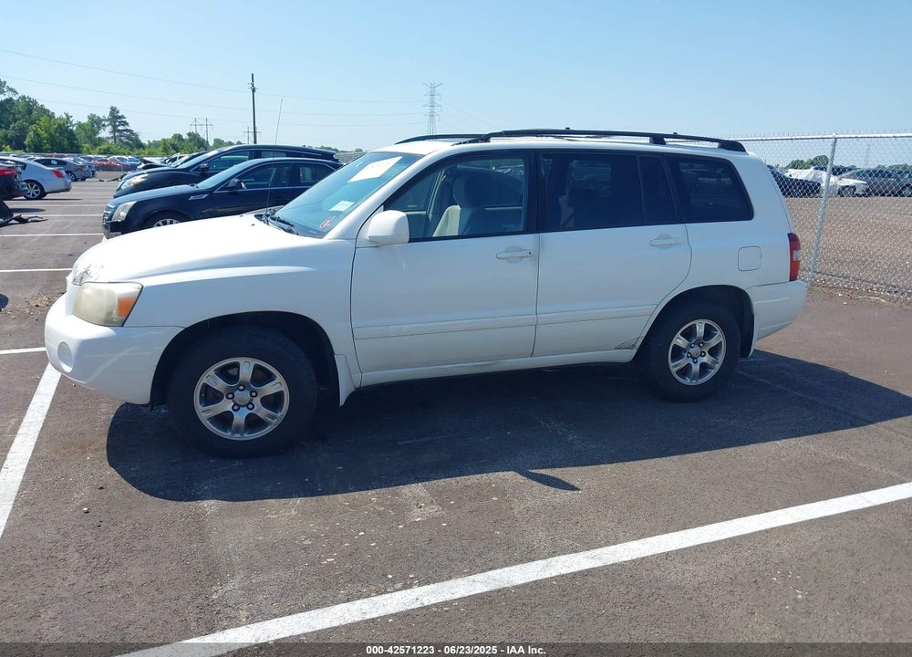 2006 TOYOTA HIGHLANDER VIN: JTEGD21A860141215