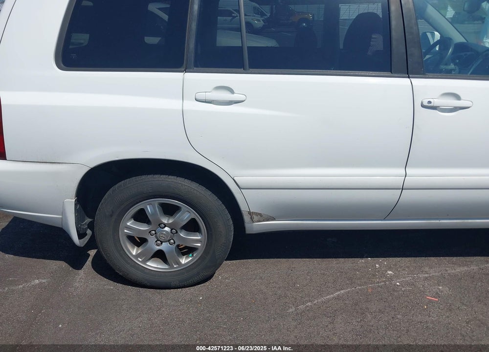 2006 TOYOTA HIGHLANDER VIN: JTEGD21A860141215
