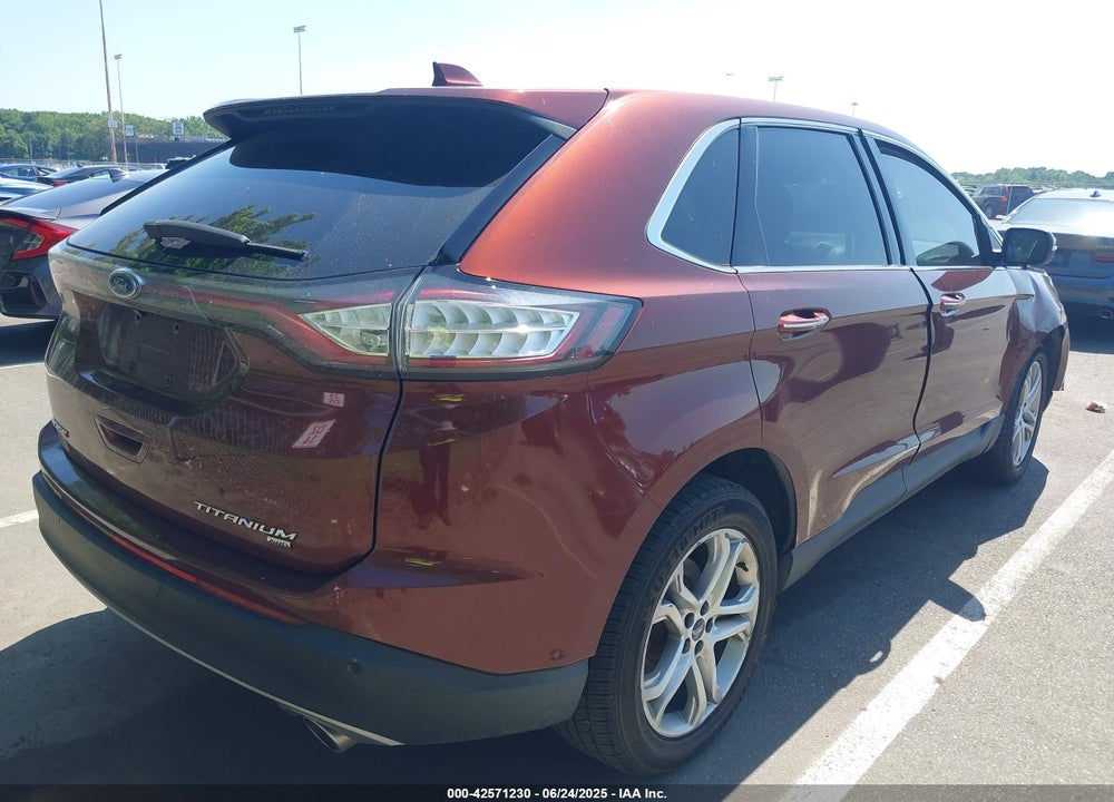 2015 FORD EDGE VIN: 2FMPK4K83FBB54465