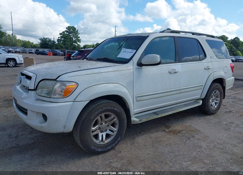 2005 TOYOTA SEQUOIA SR5 V8 VIN: 5TDZT34A75S254344