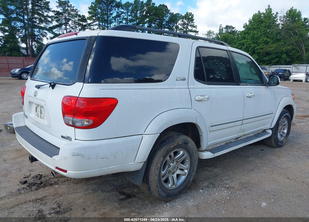 2005 TOYOTA SEQUOIA SR5 V8 VIN: 5TDZT34A75S254344