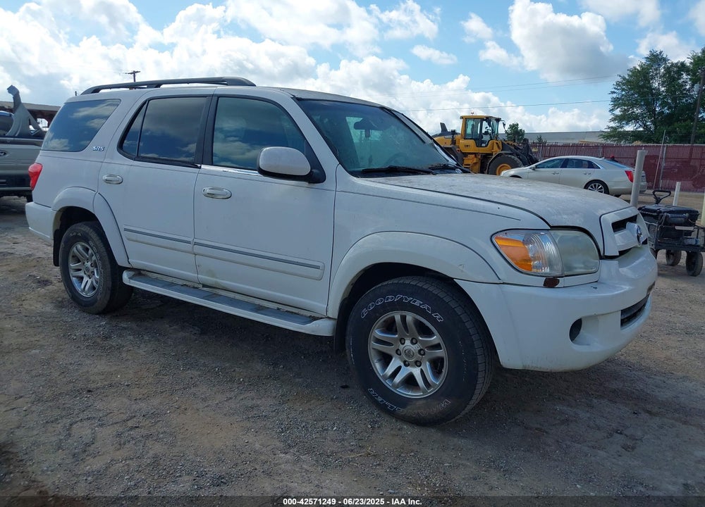 2005 TOYOTA SEQUOIA SR5 V8 VIN: 5TDZT34A75S254344
