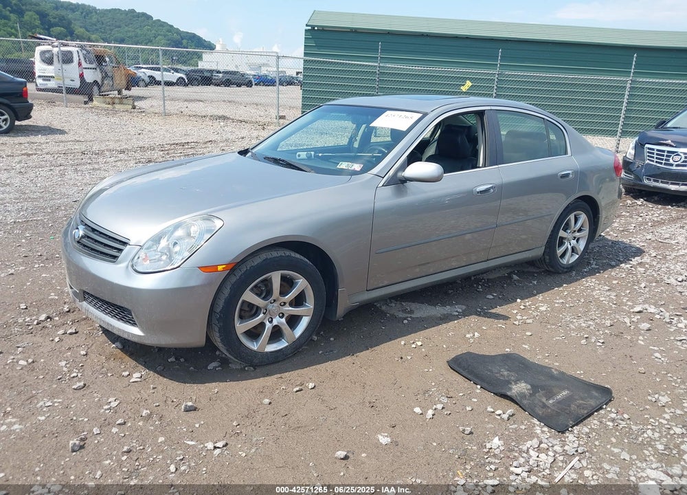 2006 INFINITI G35X VIN: JNKCV51F96M608968