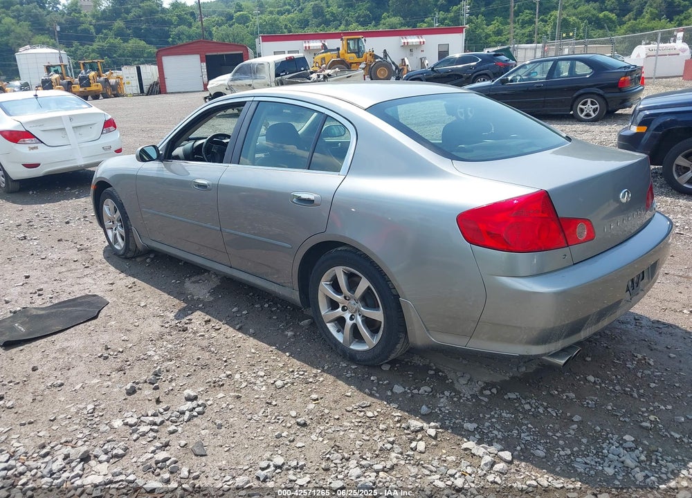 2006 INFINITI G35X VIN: JNKCV51F96M608968