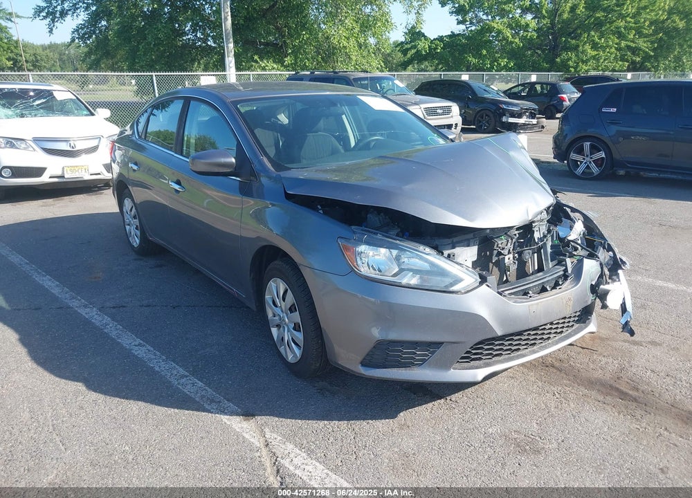 2017 NISSAN SENTRA SV VIN: 3N1AB7AP4HY275846