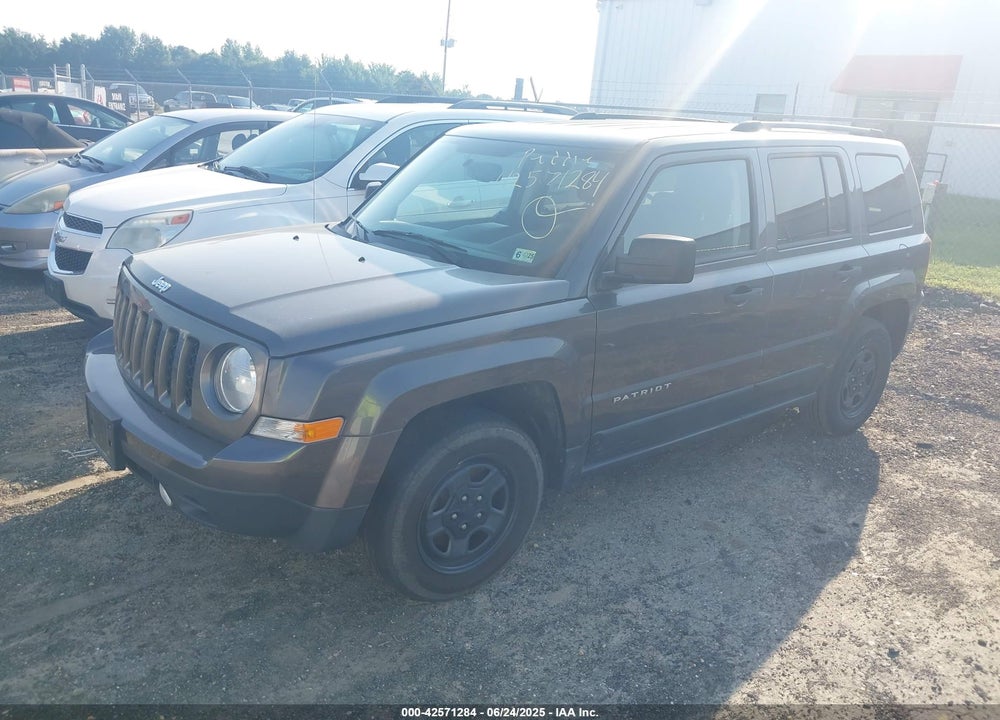 2016 JEEP PATRIOT SPORT VIN: 1C4NJPBA0GD727725