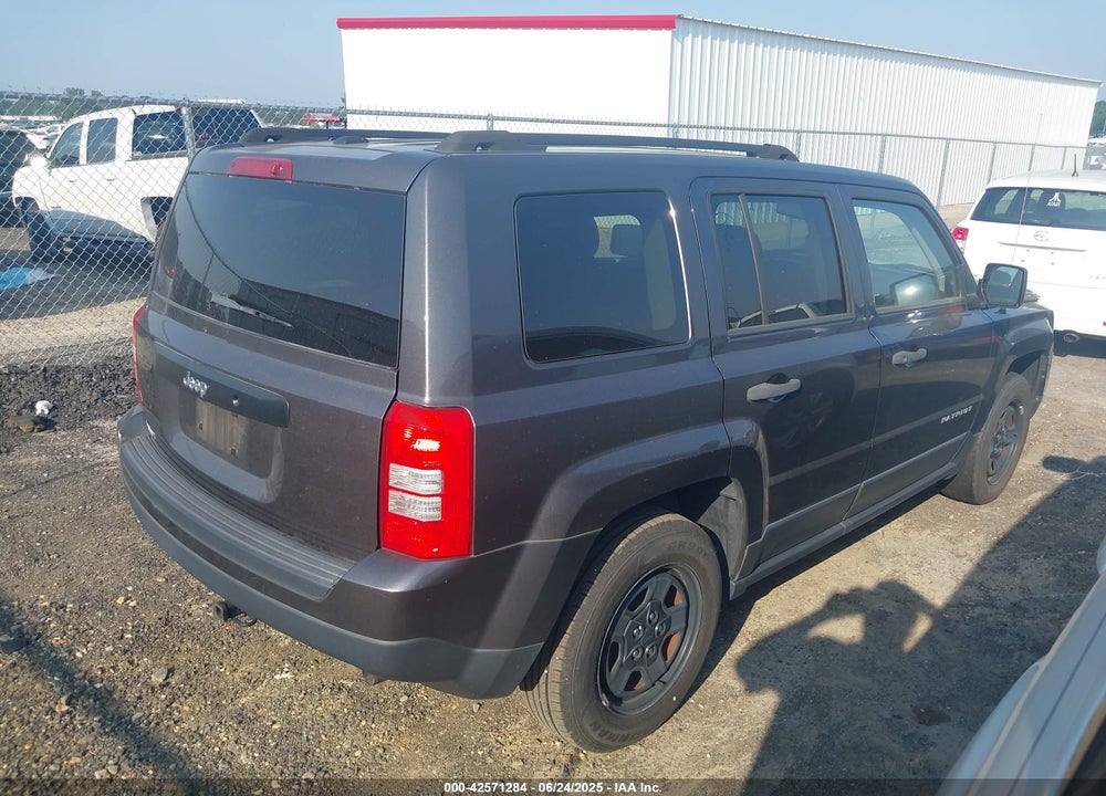 2016 JEEP PATRIOT SPORT VIN: 1C4NJPBA0GD727725