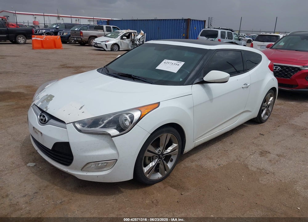 2016 HYUNDAI VELOSTER VIN: KMHTC6AD8GU253428