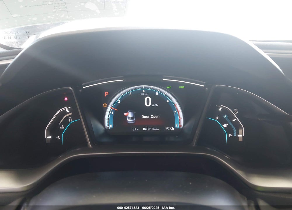 2020 HONDA CIVIC VIN: 2HGFC1F93LH680622