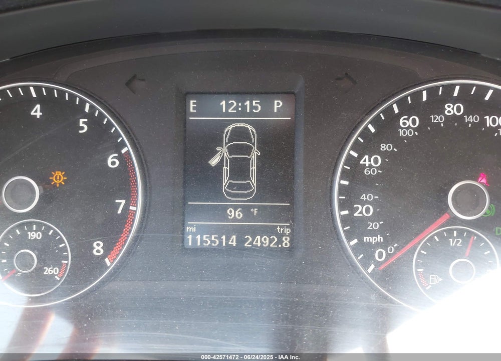 2013 VOLKSWAGEN PASSAT VIN: 1VWBP7A31DC135866
