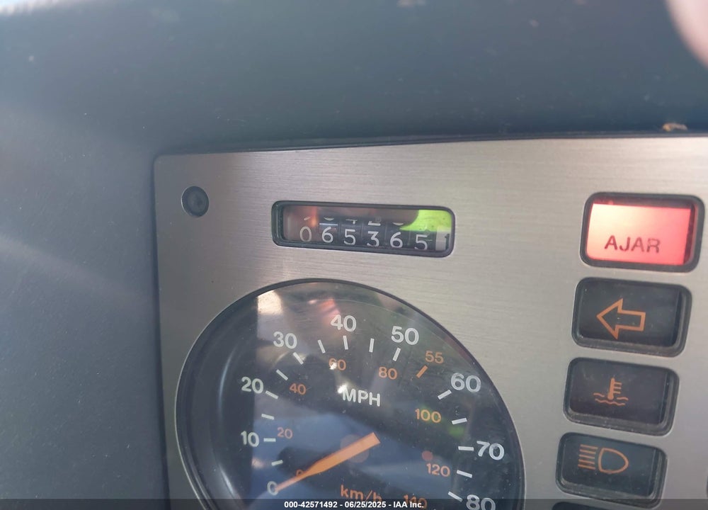 1987 PONTIAC FIERO VIN: 1G2PE11R0HP229286