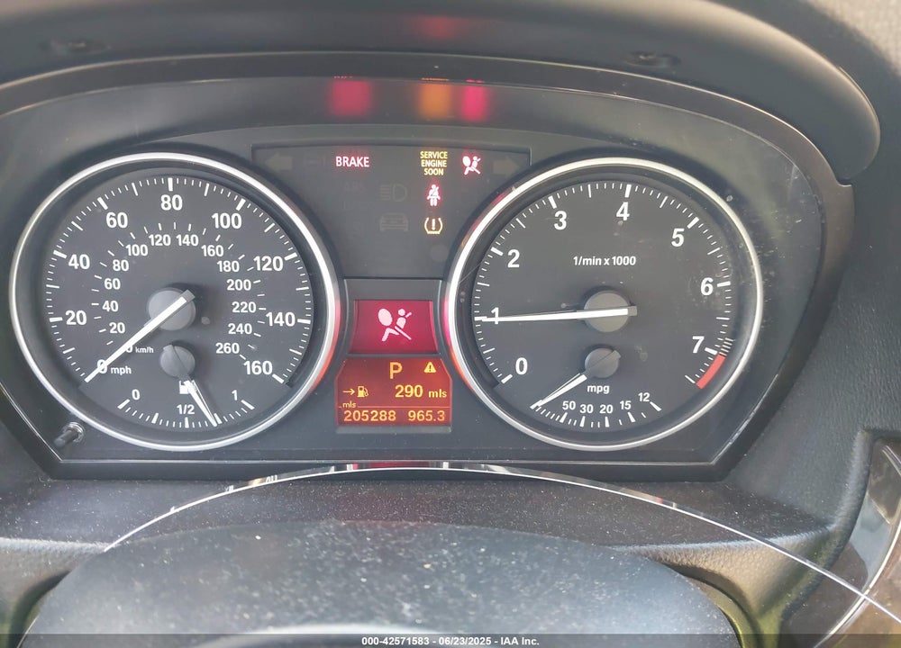 2010 BMW 3 SERIES VIN: WBAPK5C5XAA649438