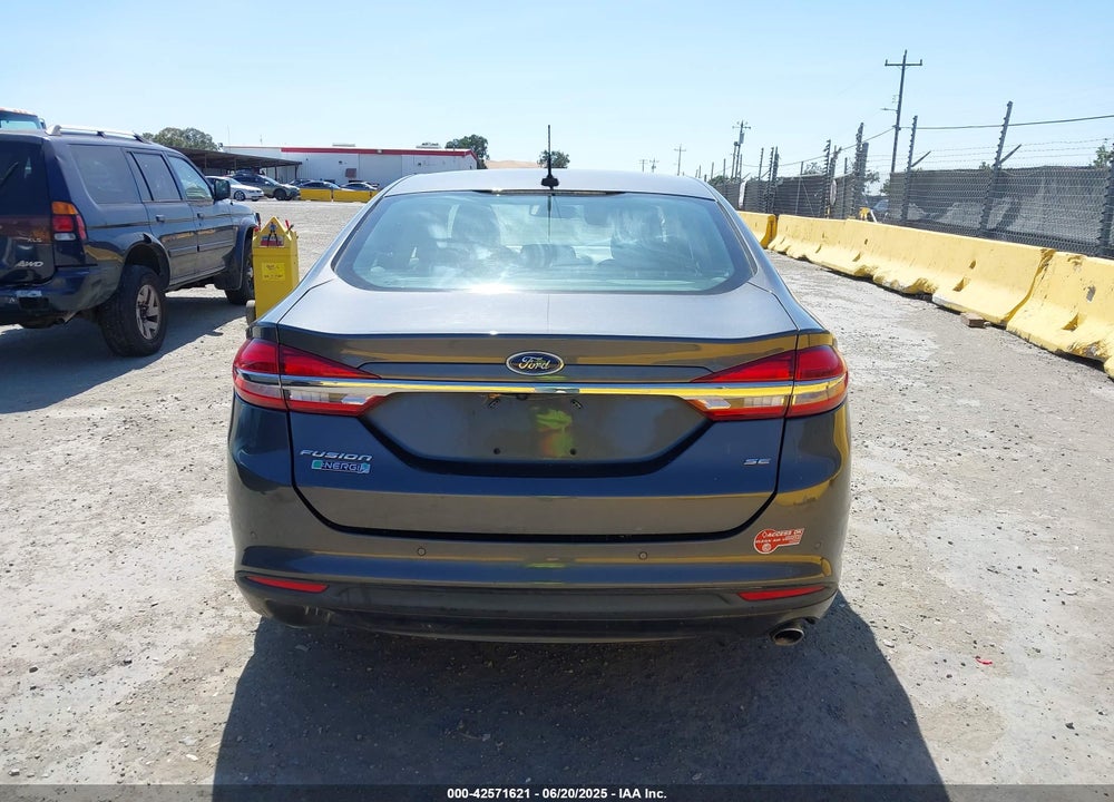 2018 FORD FUSION ENERGI SE LUXURY VIN: 3FA6P0PU9JR111278