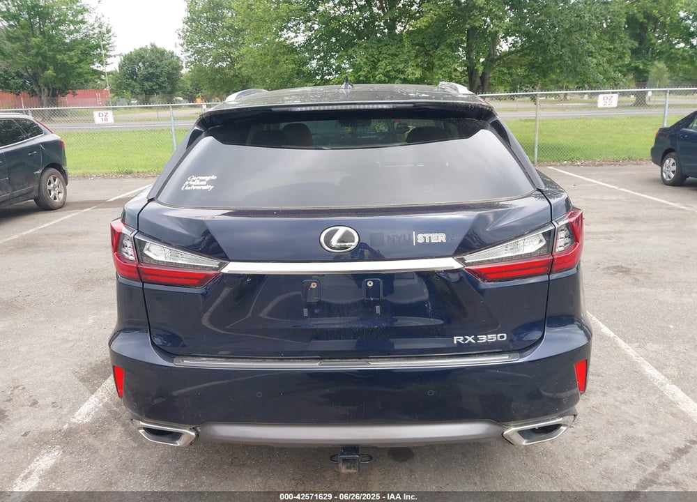 2016 LEXUS RX350 VIN: 2T2BZMCA0GC001767