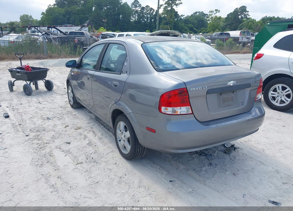 2006 CHEVROLET AVEO VIN: KL1TG56676B537180