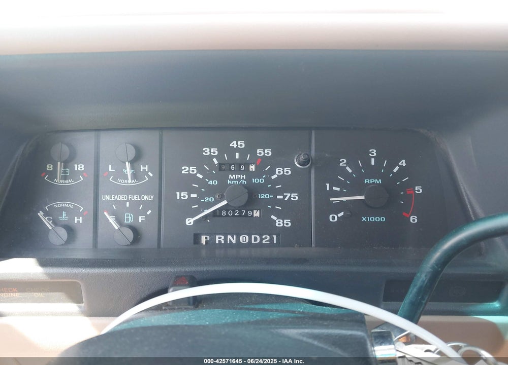 1994 FORD EXPLORER VIN: 1FMDU34X3RUD17643