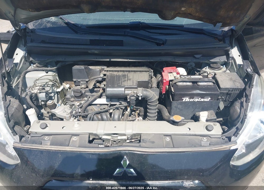 2014 MITSUBISHI MIRAGE VIN: ML32A3HJ8EH006208