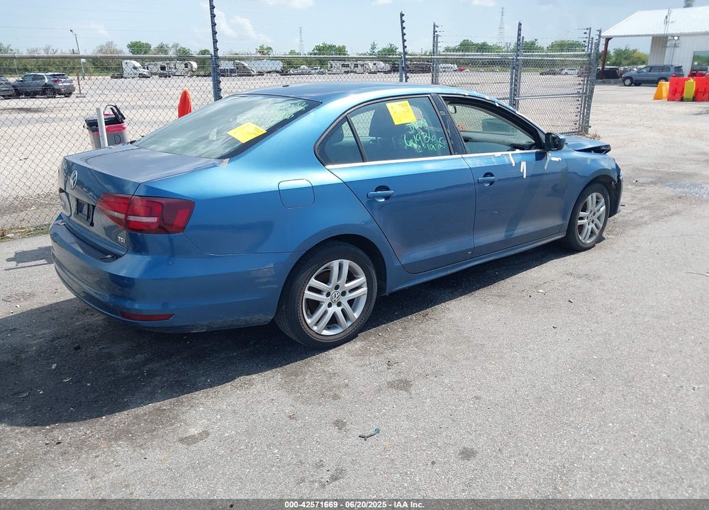 2017 VOLKSWAGEN JETTA VIN: 3VW2B7AJ6HM327219