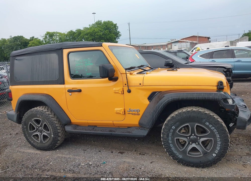 2021 JEEP WRANGLER SPORT S 4X4 VIN: 1C4GJXANXMW657468